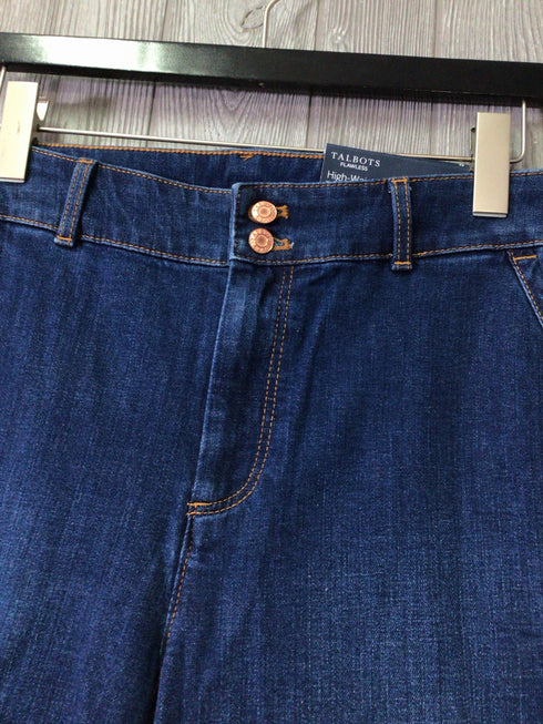 Talbots Crop Jeans Size 8 New